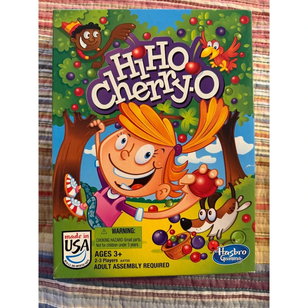 Hasbro HiHo Cherry-O Board Game Counting Numbers Math Skills Ages 3+ A4755